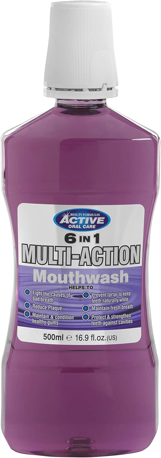 Beauty Formulas Active Oral Care 6-in-1 Multi-Action Mouthwash