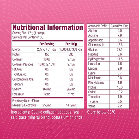 Nature'S Sunshine Collagen Powder Type I And Iii Grass Fed And Pasture Raised Premium Bovine Collagen Peptides 18 Oz