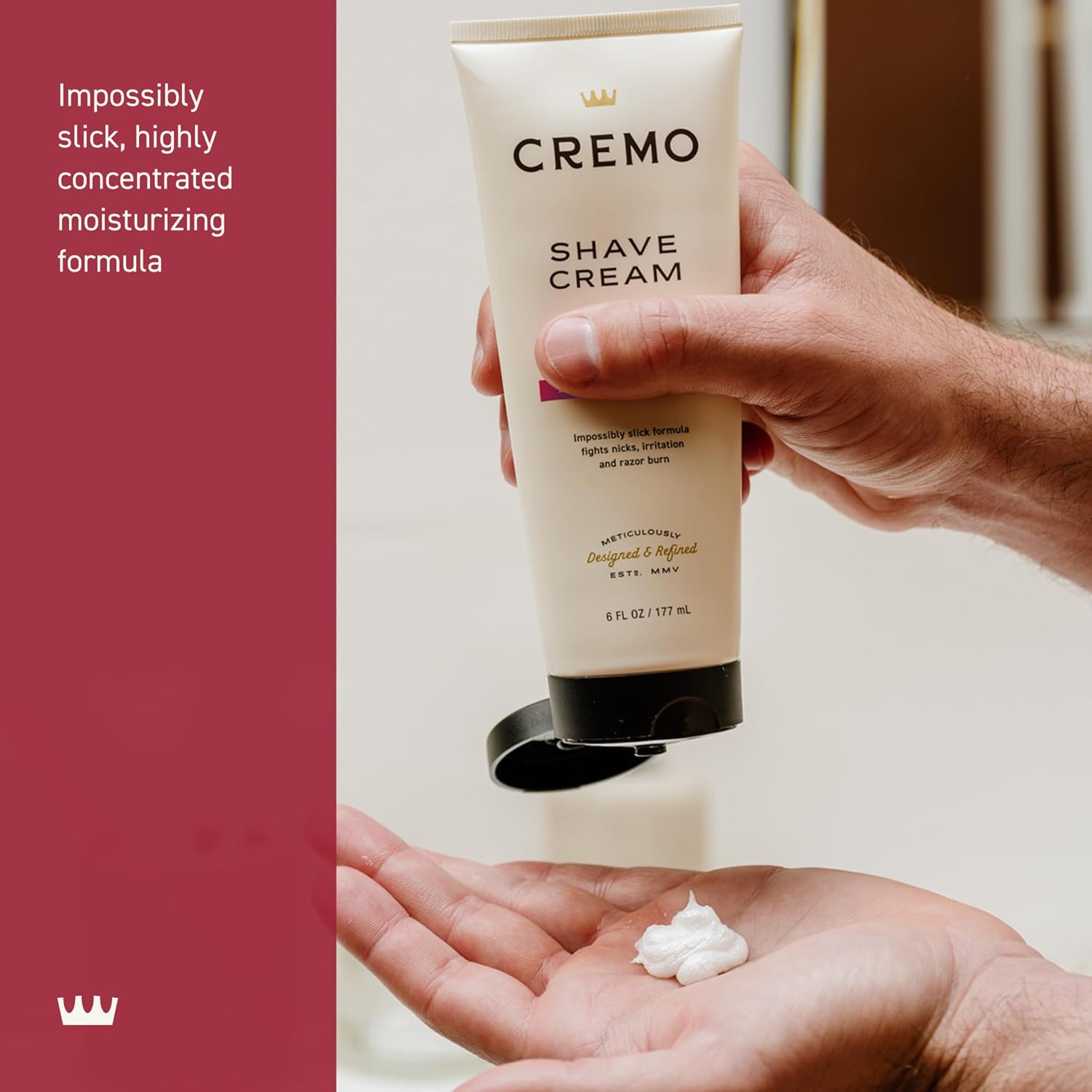 Cremo Sage & Citrus Shave Cream, Astonishingly Superior Ultra-Slick Shaving Cream For Men, Fights Nicks, Cuts And Razor Burn, 6 Fl Oz : Beauty & Personal Care