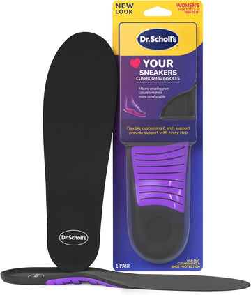 Dr. Scholl'S Love Your Flats & Sandals 3/4 Length Insoles, All-Day Comfort, Relieve & Prevent Shoe Discomfort, Absorbs Shock, Arch Support