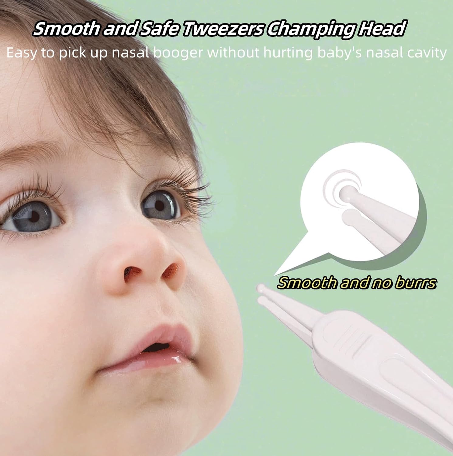 Nasal Aspirator for Baby, AOSITE Baby Nose Sucker 9 Suction Levels Electric Baby Nasal Aspirator Rechargeable Automatic Nose Cleaner with 3 Size Silicone Tips Nose Suction for Newborn Toddler : Baby