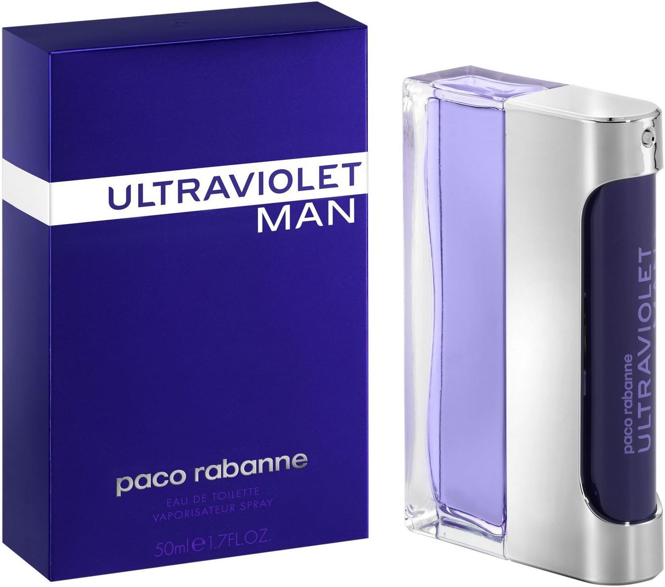 Ultraviolet By Paco Rabanne Eau De Toilette For Men, 50Ml