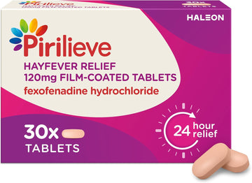 Pirilieve Hayfever Relief 120 Mg Film-Coated Tablets