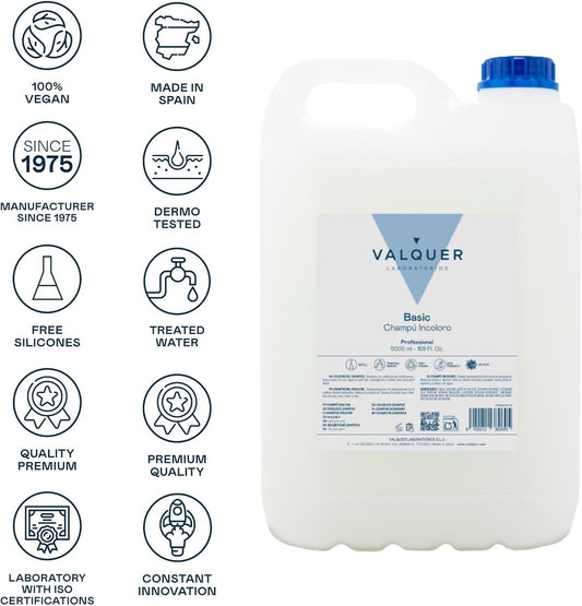 Shampoo Valquer Professional Carafe Only For Professional Use (5 L) (Refurbished A+)