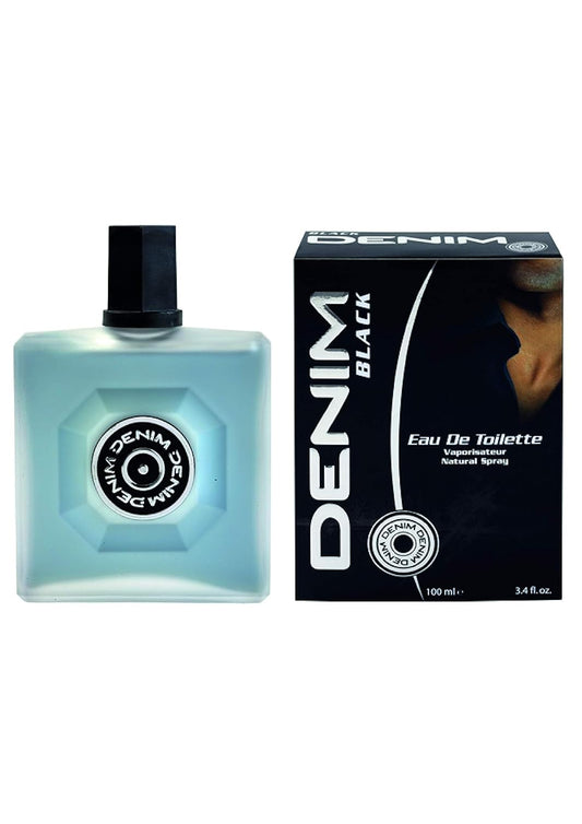 Denim Black Fragrance Eau de Toilette 3.4 Fl Oz Made in Italy : Beauty & Personal Care