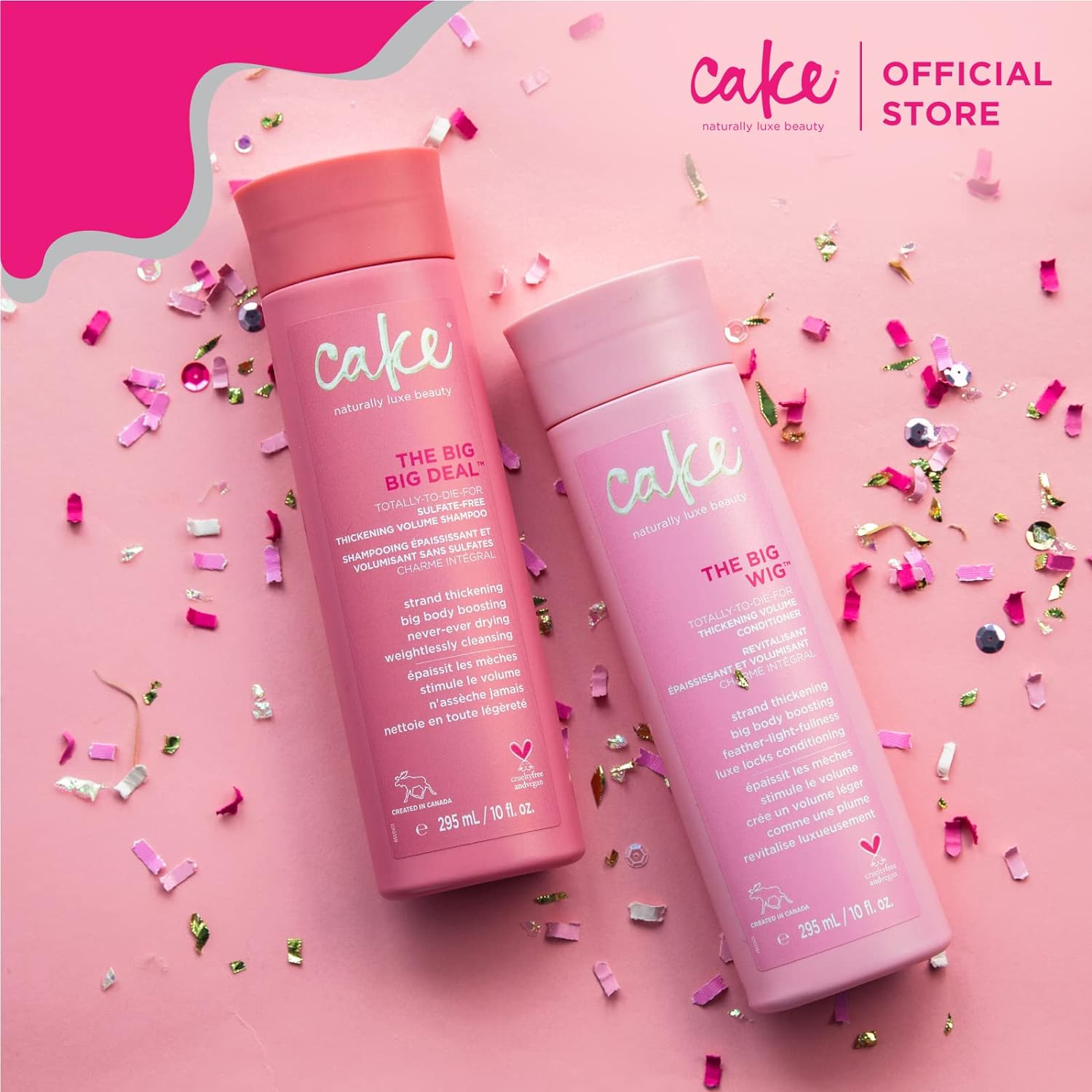 Cake Beauty The Big Big Deal Thickening Volume Shampoo, 10 Ounces : Beauty & Personal Care