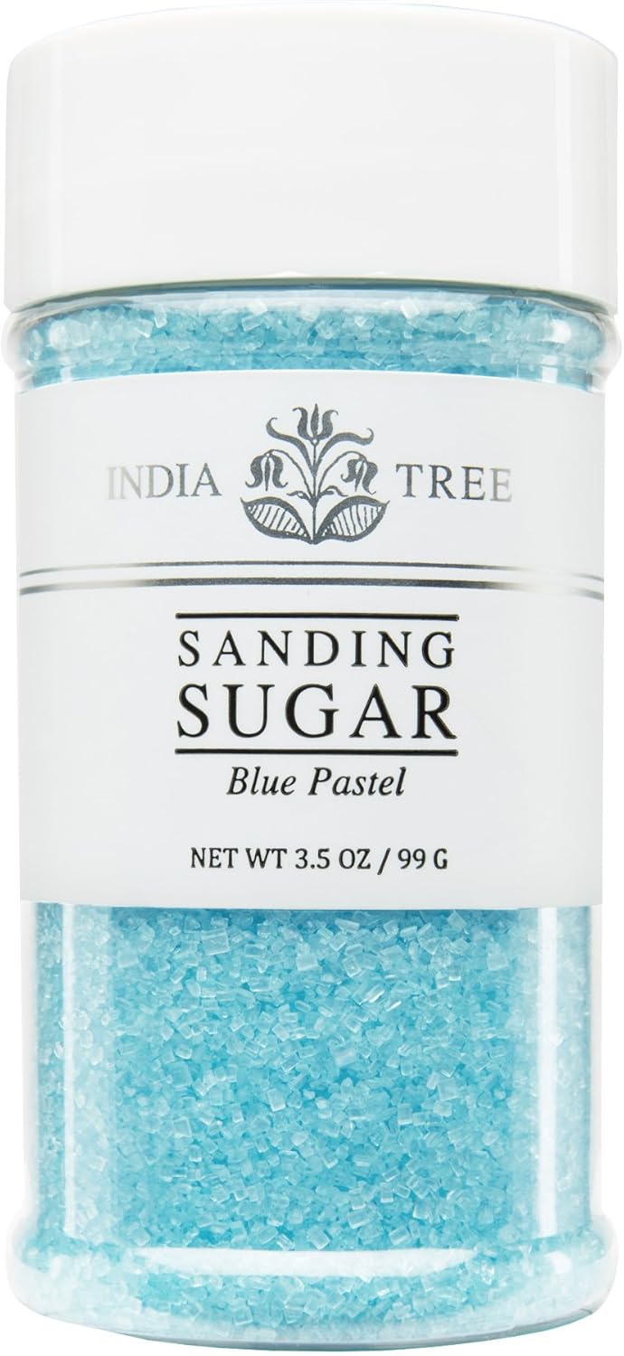 India Tree Sugar, Blue Pastel, 3.5-Ounce (Pack Of 3)