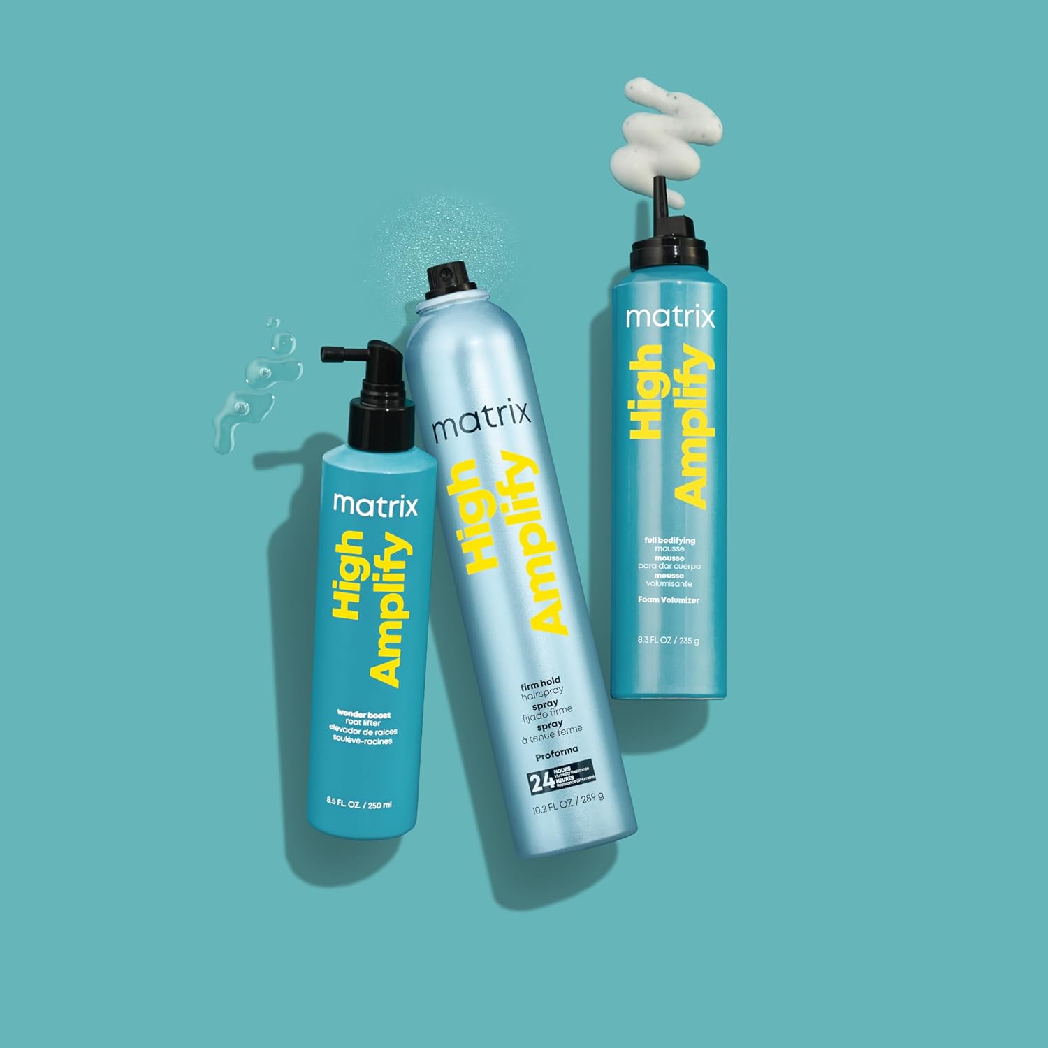 Matrix High Amplify Proforma Firm Hold Hairspray | Adds Intense Volume & Shine | For Fine Hair | Silicone-Free | Humidity Resistance | Vegan | All Hair Types | 10.2 Oz. : Beauty & Personal Care
