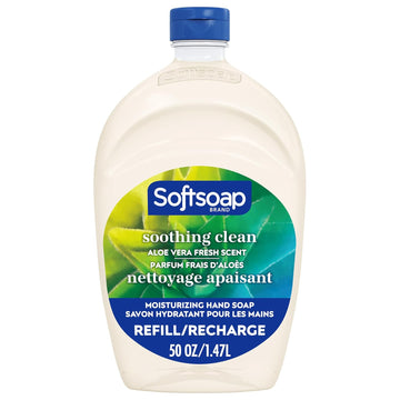 Softsoap Soothing Clean Liquid Hand Soap Refill, 50 Ounce