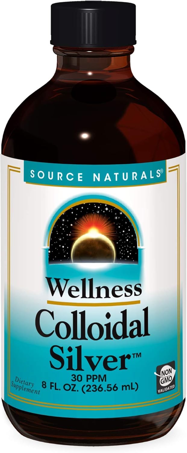 Source Naturals Wellness Colloidal Silver 30 Ppm, Supports Physical Well Being* - 8