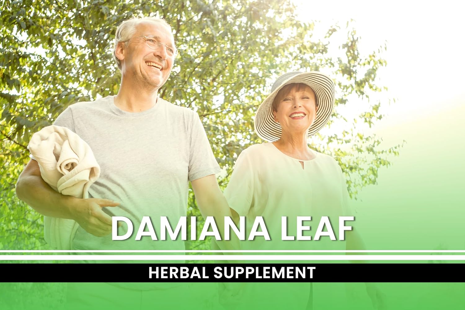 PURE ORIGINAL INGREDIENTS Damiana Leaf (365 Capsules) No Magnesium Or Rice Fillers, Always Pure, Lab Verified : Health & Household