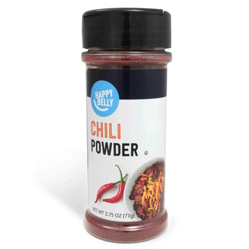 Amazon Brand - Happy Belly Chili Powder, 2.75 ounce (Pack of 1)