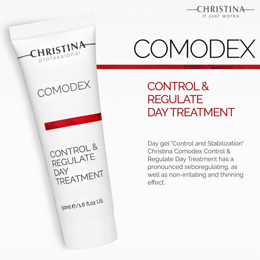 -Christina- Comodex - Control & Regulate Day Treatment Serum For Oily And Combination Skin 50Ml