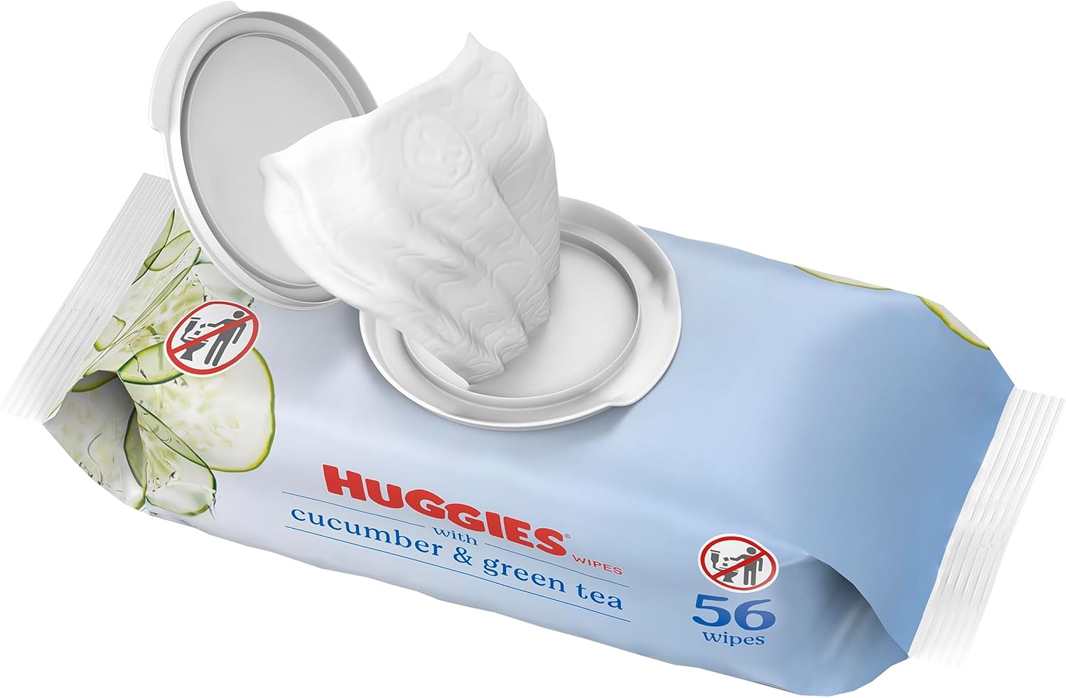 Huggies Refreshing Clean, Baby Wipes, 56 Count (Pack Of 1)