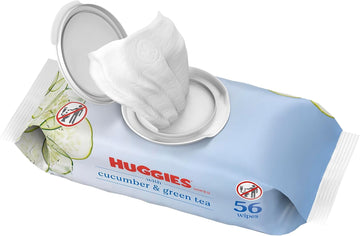 Huggies Refreshing Clean, Baby Wipes, 56 Count (Pack Of 1)