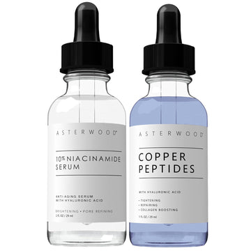 Niacinamide Serum 1 Oz + Copper Peptides Serum 1 Oz