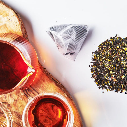 Grace Farms Rise Wellness Organic Tea Blend (16 Pyramid Sachets) | Morning Energy & Focus | Earl Grey Crème With Adaptogenic Mushrooms And Ashwagandha | Fairtrade And Kosher | Gives Back 100% Of Profits