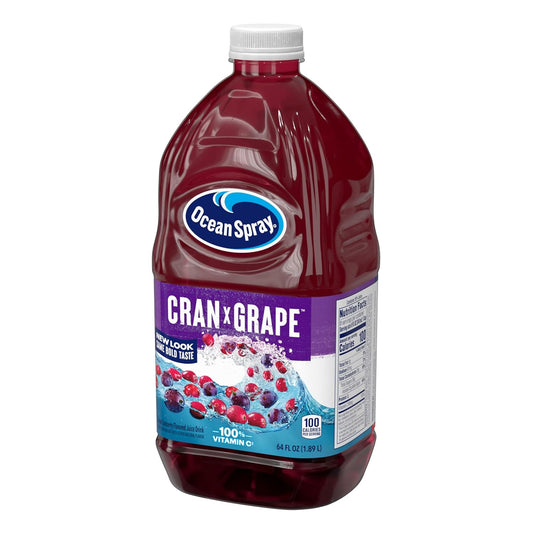 Ocean Spray Juice, Cranberry Grape, 64 Fl Oz Bottle