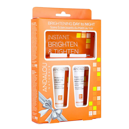 Andalou Naturals Brightening Day To Night Gift Kit