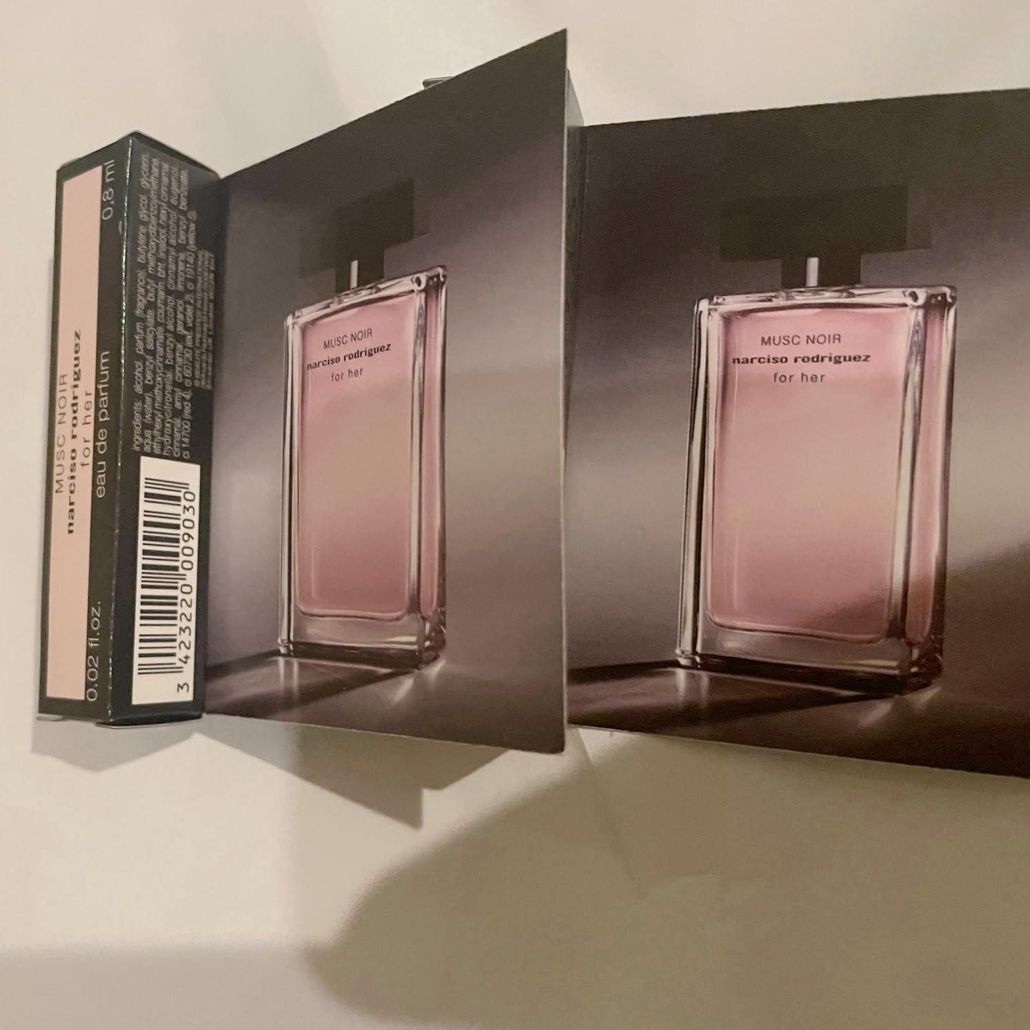 Narciso Rodriguez Musc Noir For Her Eau De Parfum Sample Vial 0.02 Oz / 0.8Ml : Beauty & Personal Care