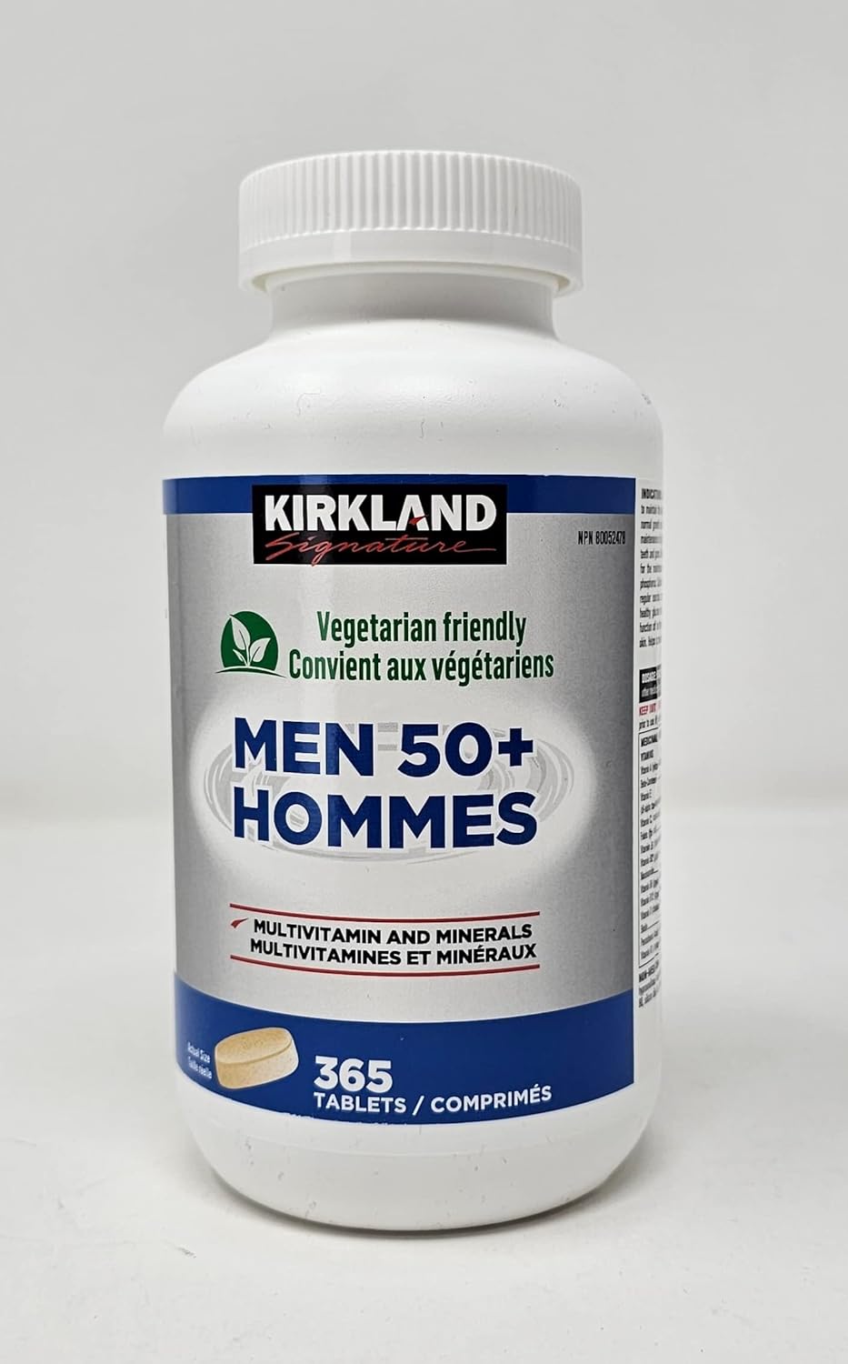 Kirkland Signature™ Men’s 50+ Multivitamin – 365 Tablets