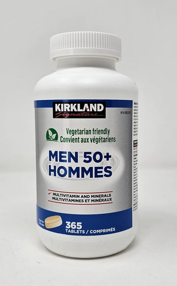 Kirkland Signature™ Men’s 50+ Multivitamin – 365 Tablets