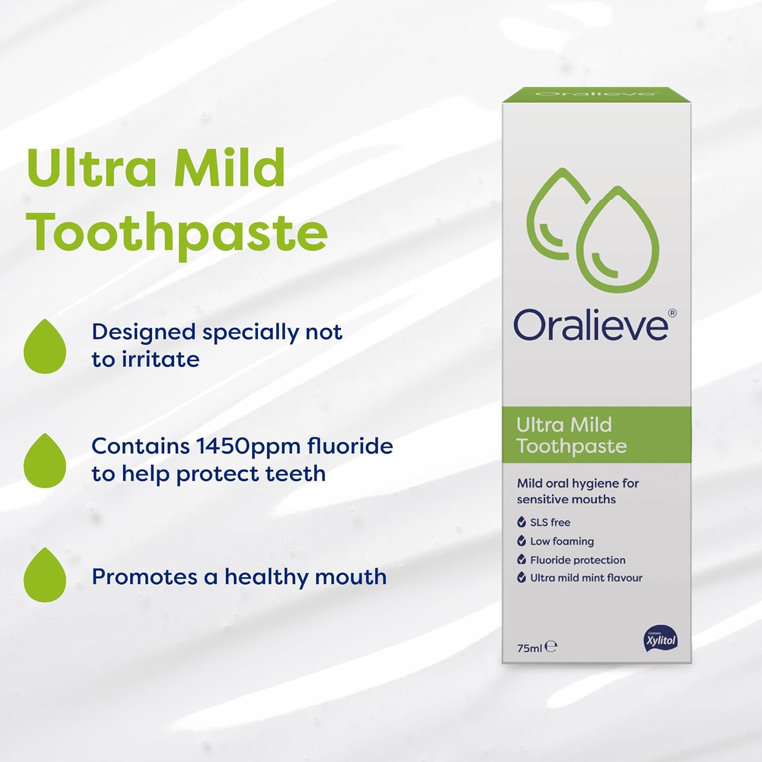 Oralieve Dry Mouth Relief Starter Kit (Includes Moisturising Dry Mouth Gel 50ml, Moisturising Spray 50ml, Ultra Mild Toothpaste 75ml, Alcohol-Free Mouthwash 500ml & Nourishing Lip Care 10ml) : Amazon.co.uk: Health & Personal Care