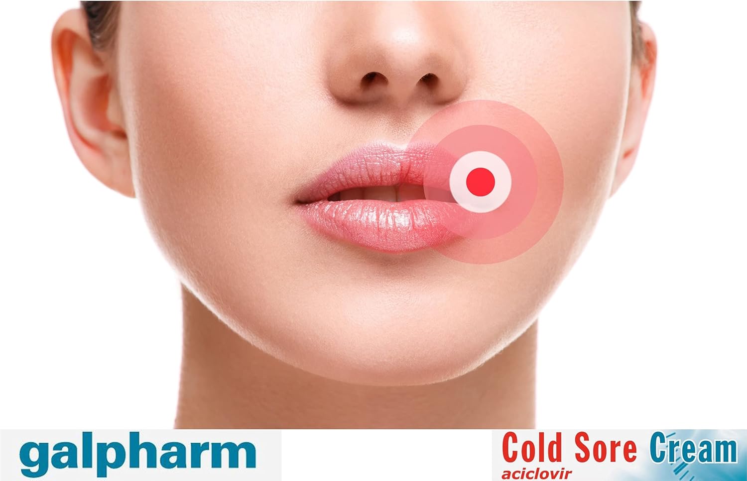 Galpharm Cold Sore Cream 2G X 3 Packs