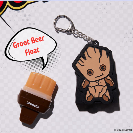 Lip Smacker Marvel, Guardians of the Galaxy, keychain, lip balm for kids - Groot (keychain)