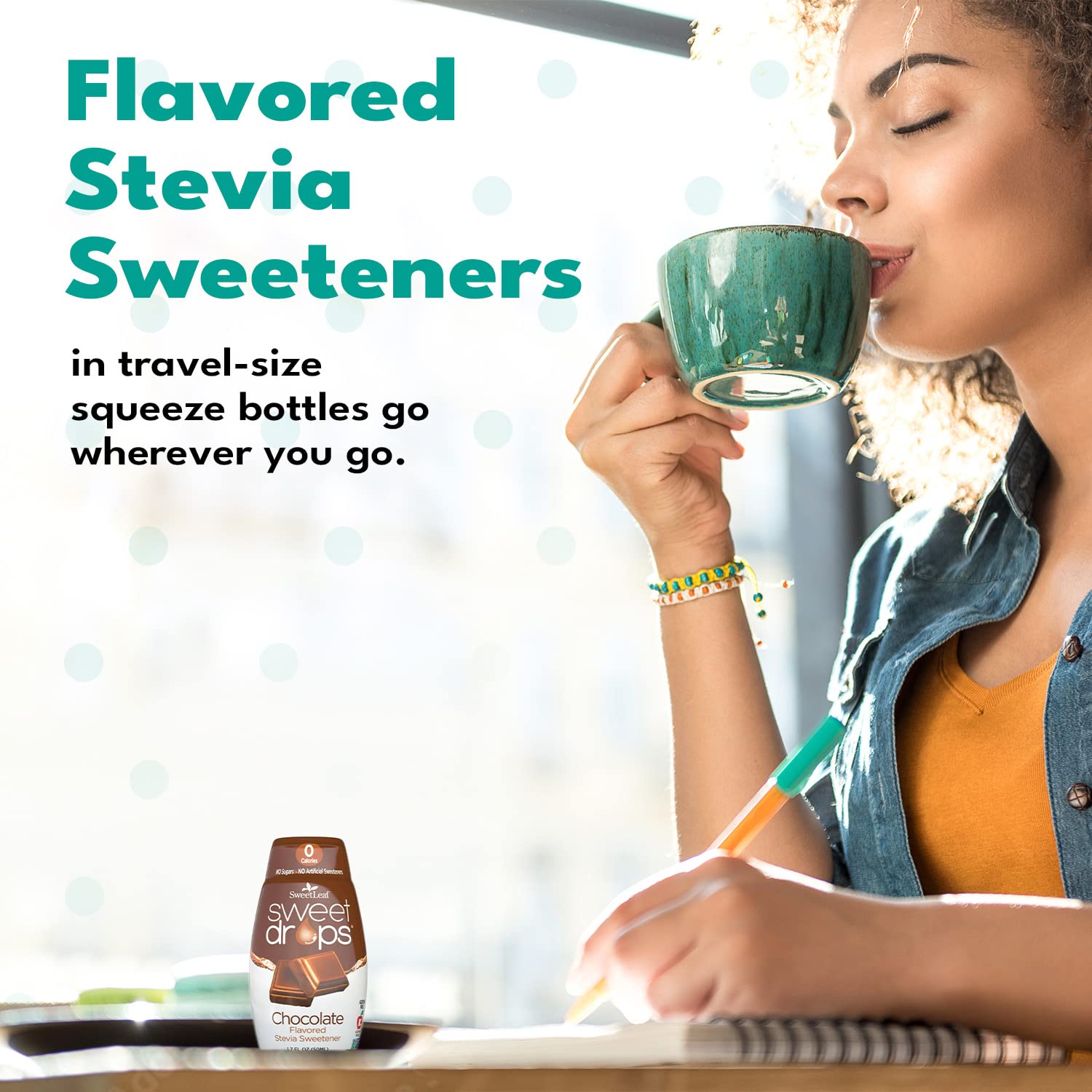 Sweetleaf Sweet Drops Stevia Liquid Sweetener Variety Pack - Sweeten And Flavor Foods, Keto Coffee With Sugar Free, Zero Calorie, Non-Glycemic Response Sweetleaf Stevia Drops, 1.7 Fl Oz Ea (Pack Of 5)