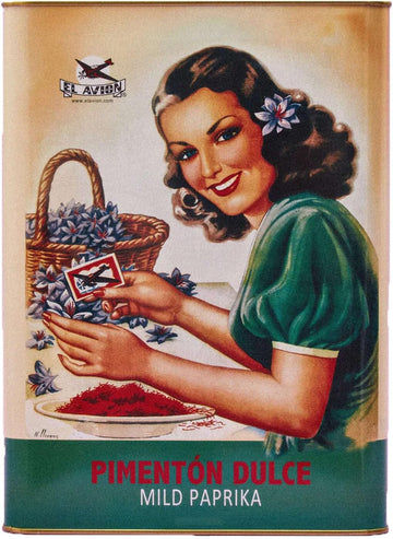 El Avion Vintage Mild Paprika In Retro Tin (75G)