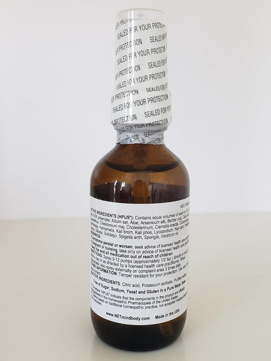 Net Remedies #24 Day & Night Vitals (59Ml Oral Liquid With Spray Top)