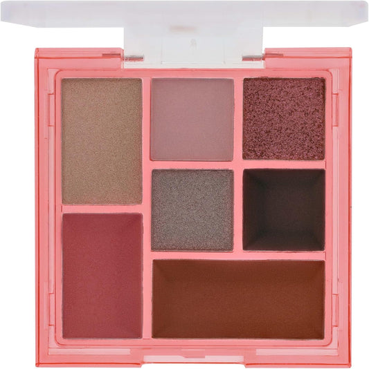 Sunkissed Fresh Desire Eyeshadow Palette, 7 Shades, Soft Mattes And Shimmers, Face And Eyes