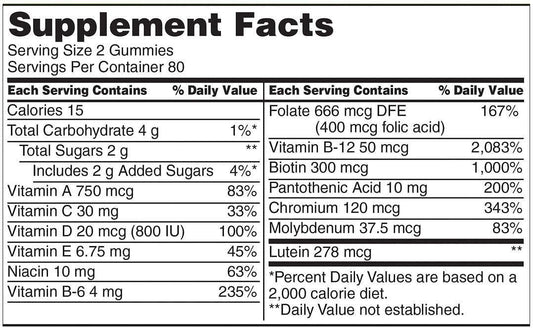 Kirkland Signature Adult Multi Gummies - 320 ct - 2 pk