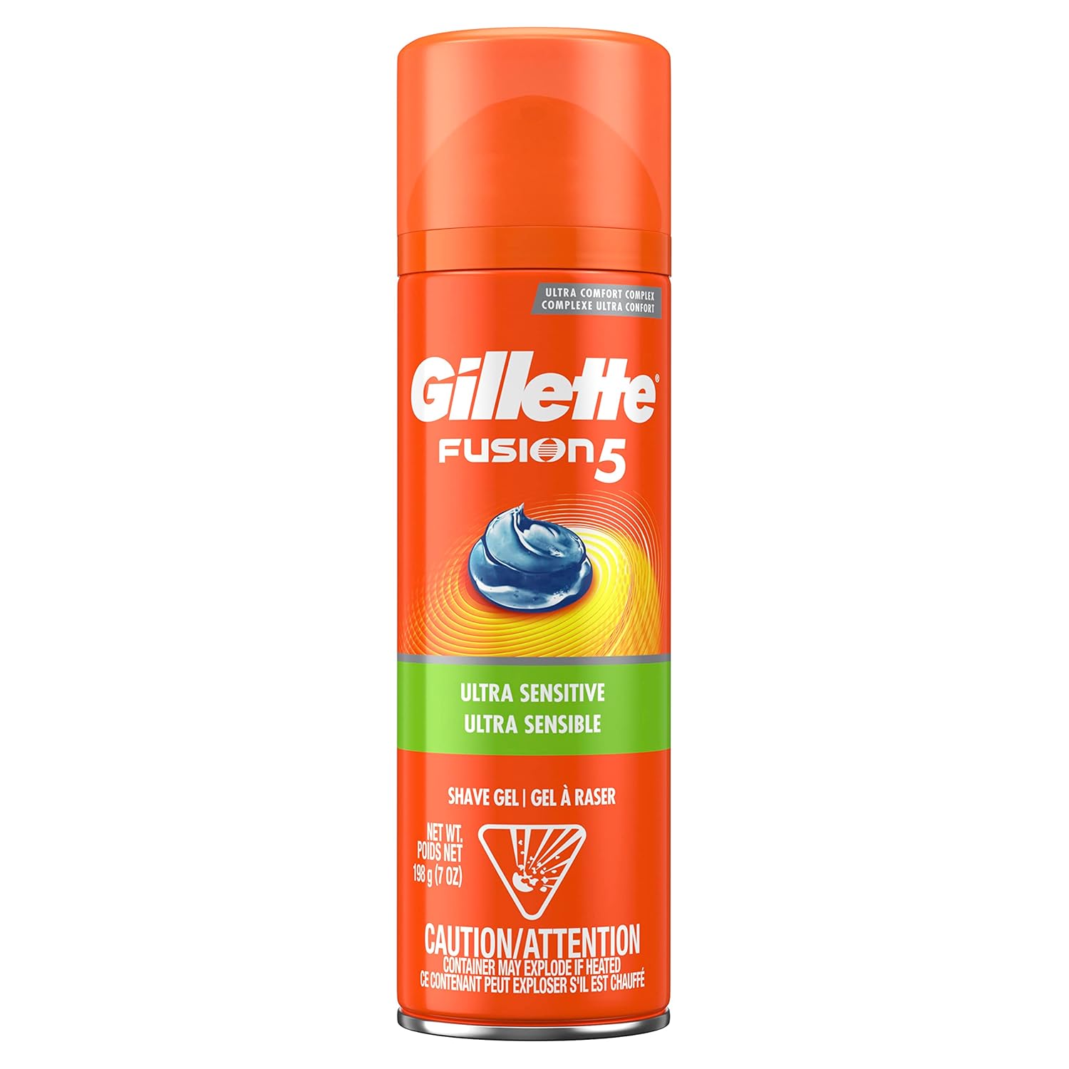 Gillette Fusion5 Ultra Sensitive Shave Gel, 7 Ounce