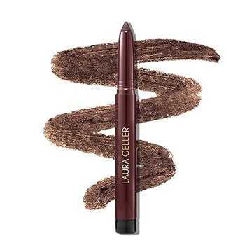 Laura Geller New York Kajal Longwear Kohl Eyeliner Pencil – Smokey Quartz, Smooth Blendable Liner with Caffeine