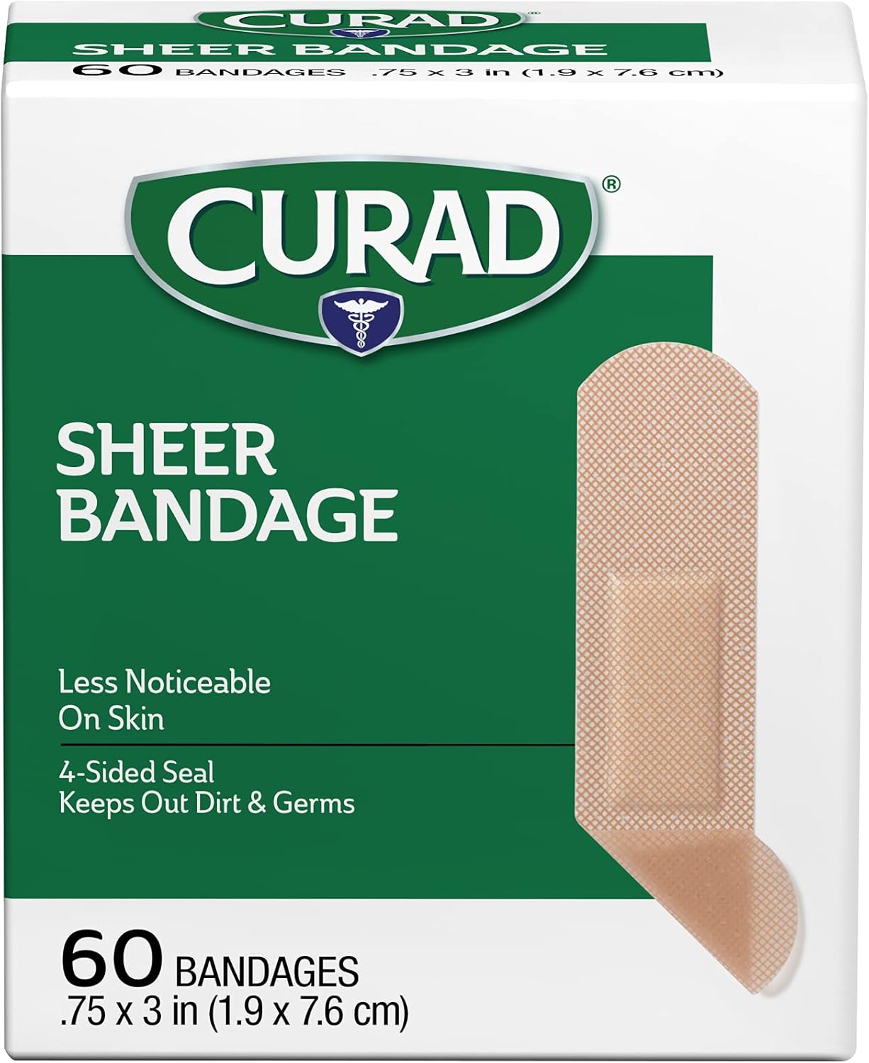 Curad Sheer Assorted Sizes (Pack Of 4)