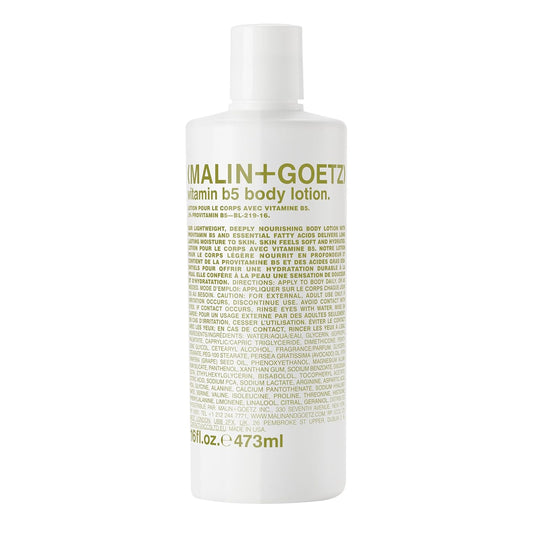 Malin + Goetz Vitamin B5 Body Lotion for Women & Men, 16 Fl. Oz. — Body Moisturizer for Dry Skin, All Skin Types, Dry Skin Moisturizer, Hydrating Body Lotion, Vegan & Cruelty Free : Beauty & Personal Care