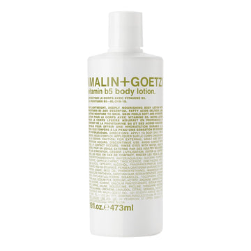 Malin + Goetz Vitamin B5 Body Lotion For Women & Men An Everyday Essential To Heal All Skin Types. Vegan & Cruelty-Free