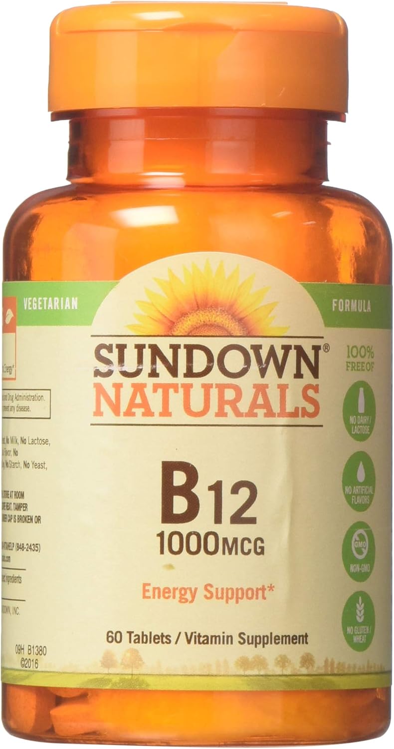 VIT B-12 60 TABS 1000 MCG (2 Pack)