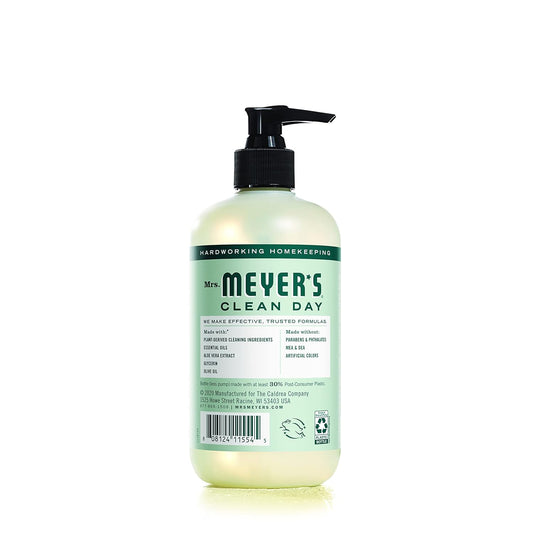 Mrs. Meyer'S Clean Day Hand Soap, Made With Essential Oils, 12.5 Oz - Pack Of 3