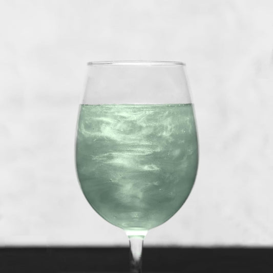 Luster Dust - Green Iridescent (4G 1X Jar) | Edible Vegan Dust & Paint For Cake Decorating, Ice Cream, Desserts, Cocktails And Beverages By Bakell