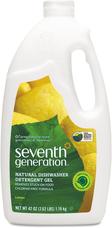 Seventh Generation Automatic Dishwashing Gel Lemon Scent -- 42 fl oz