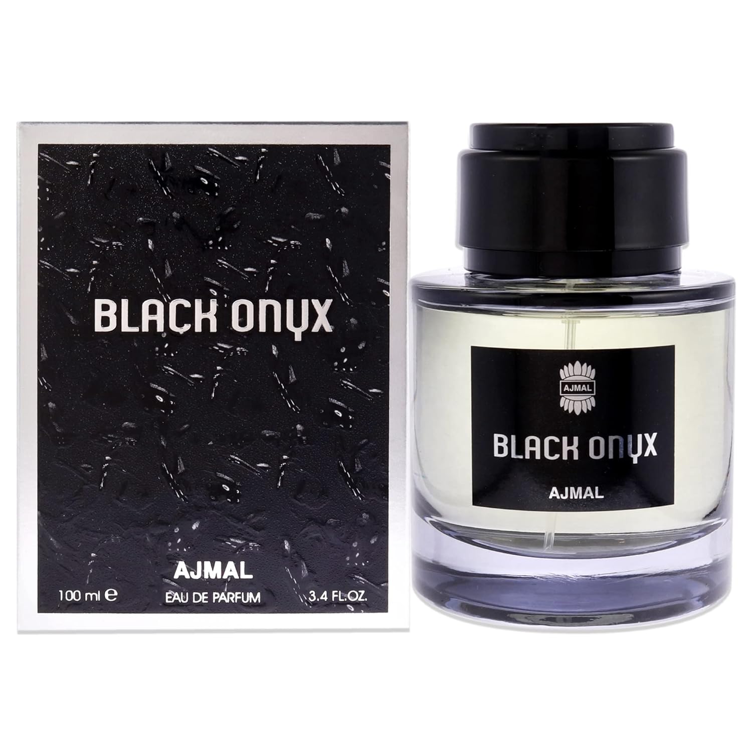 Ajmal Black Onyx Unisex Edp Spray 3.4 Oz