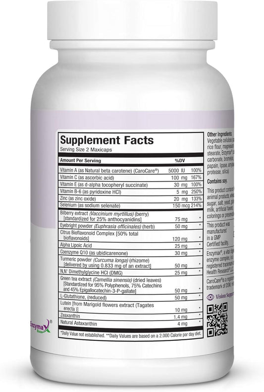 Maxi Vision To The Max Complete Vision Support Capsules, 60 Count