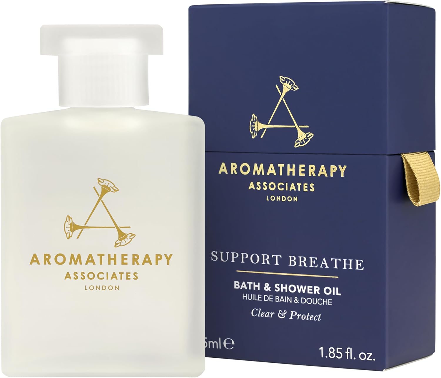 Aromatherapy Associates Revive Shower Oil 250 Ml, Energise & Awaken With Our Reviving, Therapeutic Essential Oil Blend Of Grapefruit, Rosemary & Juniper Berry. Luxurious Oil-To-Milk Formula