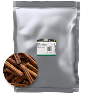 Frontier Co-Op Korintje Cinnamon Sticks 6" 1Lb - Bulk Cinnamon Sticks Whole, Pure Indonesian Cinnamon Bark For Tea, Seasoning, Holiday Crafts