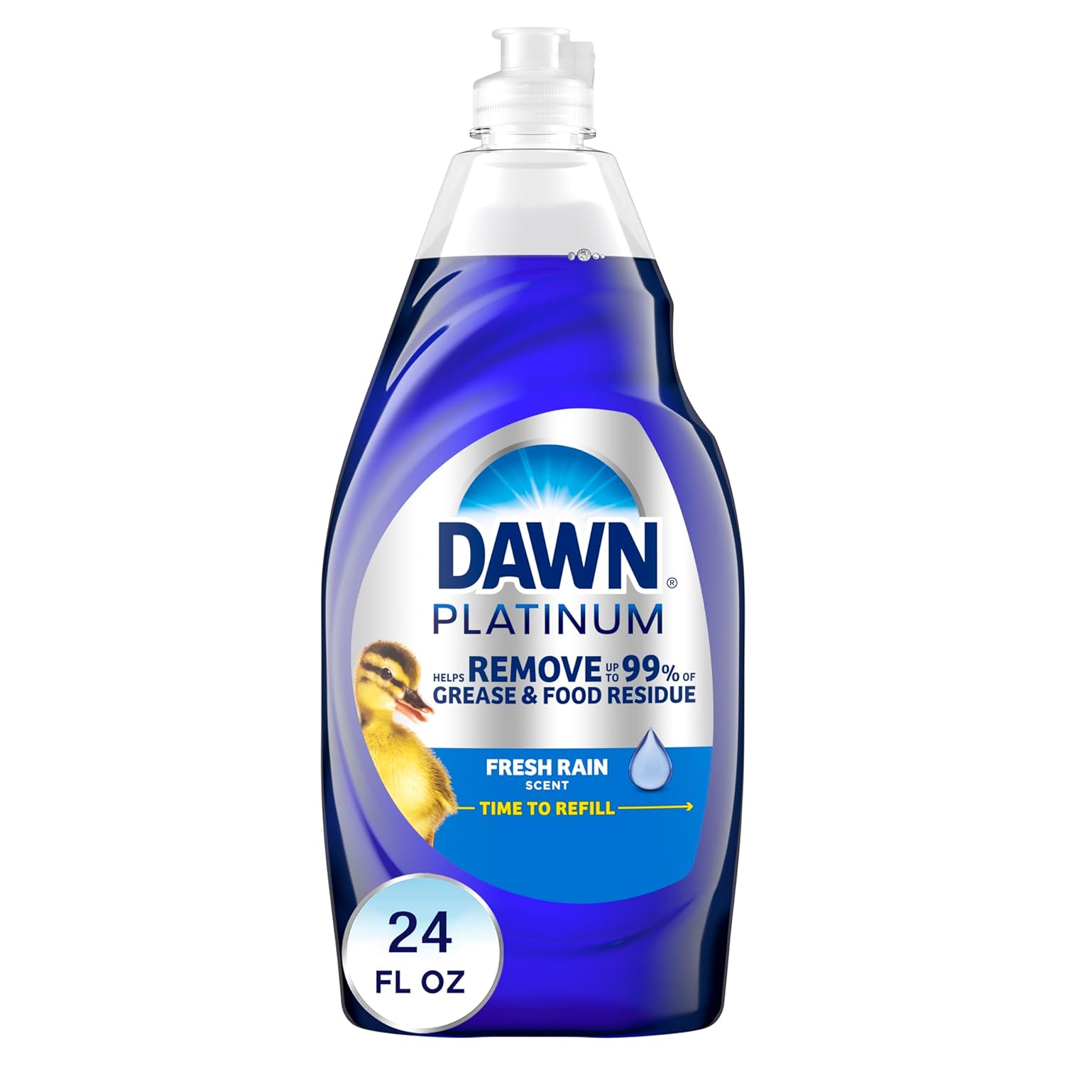 Dawn Platinum Dishwashing Liquid Dish Soap, Refreshing Rain, 24 fl oz : Health & Household