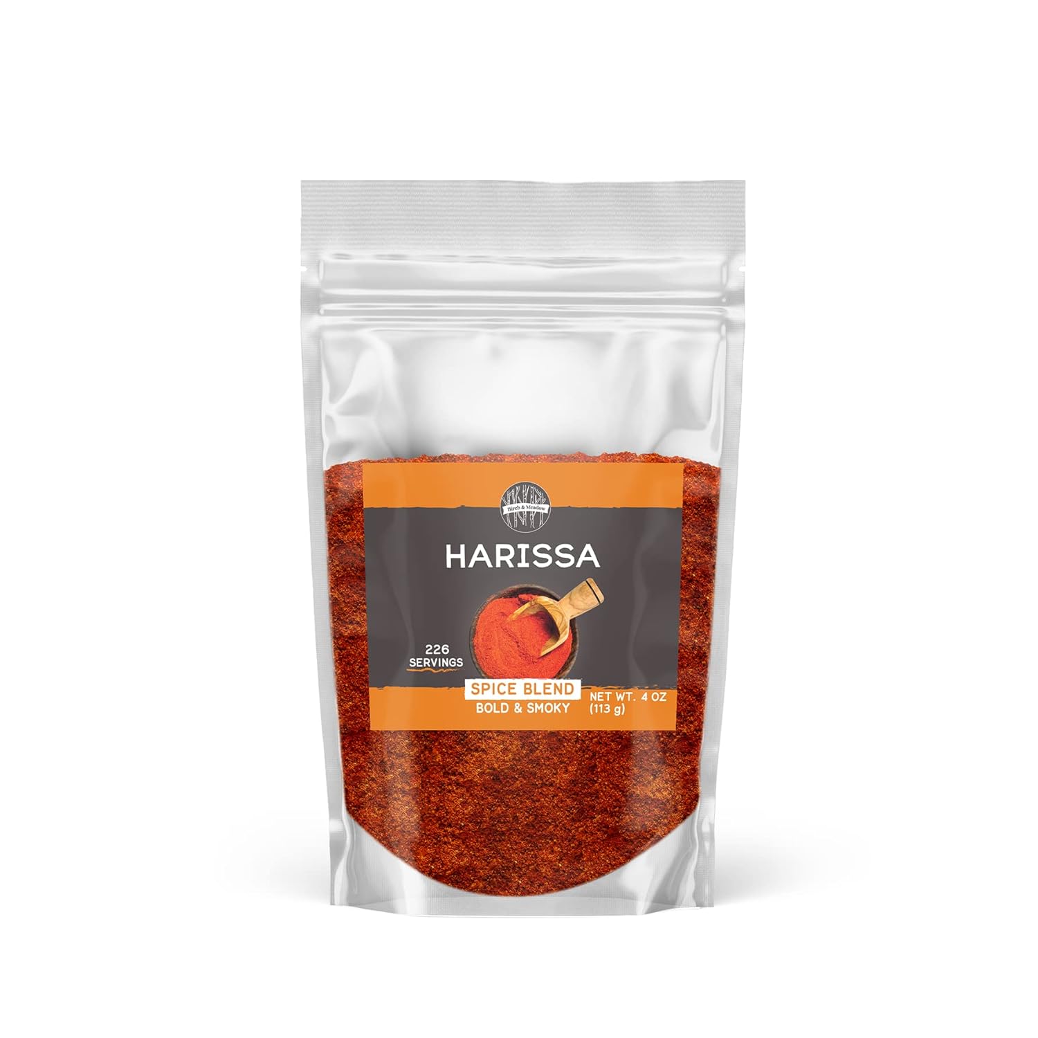 Birch & Meadow 4 Oz Of Harissa Spice Blend, Bold & Smoky Flavor, Tangy & Spicy