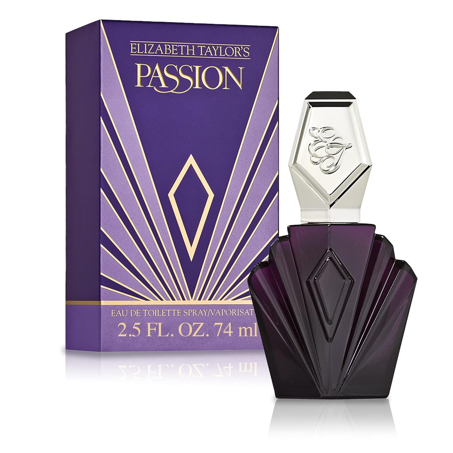 Liz Claiborne Women'S Perfume, Eau De Toilette Edt Spray, 3.4 Fl Oz & Elizabeth Taylor Women'S Perfume, Passion, Eau De Toilette Edt Spray, 2.5 Fl Oz : Beauty & Personal Care